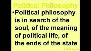 Political Philosophy vs Political Science  Rey Ty [upl. by Neram]