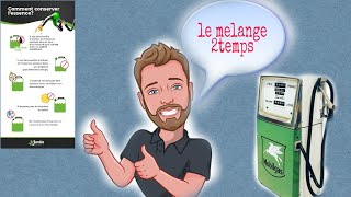 le mélange pour les moteurs 2 temps [upl. by Neil]