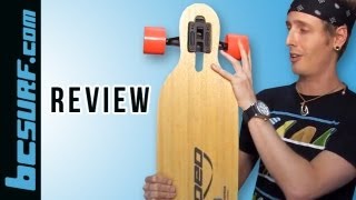 Loaded Dervish Longboard Review  BCSurfcom [upl. by Eicul]