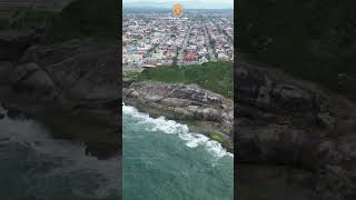 São Francisco  Sambaqui da Prainha  dronevideo drone imagensaereas joinville santacatarina [upl. by Siddon]