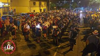 Massed Accordion Band Full Clip 4K  Mavemacullen Accordion Band Parade 2024 [upl. by Ardnaeel]