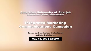 Integrated Marketing Communications Campaign [upl. by Libna636]