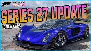 Forza Horizon 5  Series 27 12 New Cars Rims Bodykits  More [upl. by Renraw]