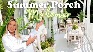 Stunning Summer Porch Makeover DIY Decor Thrifted Finds amp Stylish Ideas [upl. by Rennold]