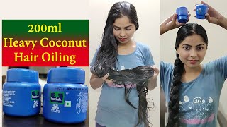 Heavy Hair Oiling 200ml Coconut  Coconut Heavy Oiling  Hair Massage [upl. by Adnilreh835]