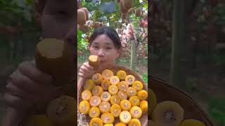 fruit naturallifeb satisfyingnaturalclips fruitcuttingnaturelife food oddlysatisfyingplants [upl. by Meer112]