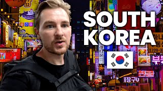 MY FIRST TIME in South Korea 🇰🇷 SEOUL is the FUTURE [upl. by Eceeryt]