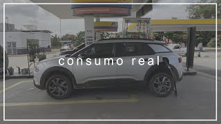 CONSUMO REAL do CITROËN C4 CACTUS 16 FEEL ⛽  Aferição na BOMBA [upl. by Cordelie]