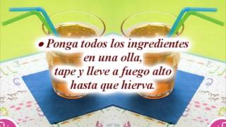 AGUA DE MELOCOTON HUESILLO Y OREJONES  LONCHERA NUTRITIVA [upl. by Chuipek]