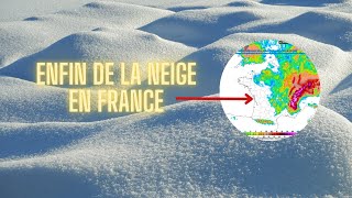 De la neige enfin   point météo [upl. by Haeckel]