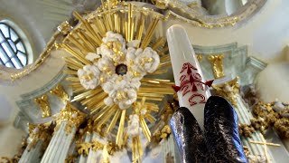 Gottesdienst zum Ostersonntag 2021 aus der Frauenkirche Dresden [upl. by Isleana776]