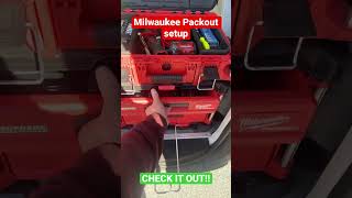 Milwaukee Packout setup drawers [upl. by Aihsetan869]