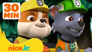 Rubble amp PAW Patrol Friendship Rescues  30 Minute Compilation  Rubble amp Crew [upl. by Zetnom]