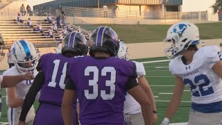 Thursday Night Lights University battles undefeated Lampasas [upl. by Eimoan]