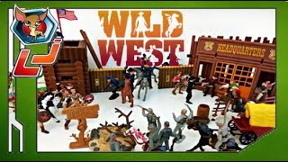 indios y vaqueros  far west toys WILD WEST REVIEW [upl. by Oilasor]