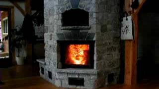 Masonry Heater Fire [upl. by Emylee]