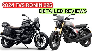 2024 TVS 🔥 RONIN 225 🔥 FEATURES POWER MILAGE EMI DOWN PAYMENT MALAYALAM [upl. by Yuma]