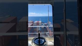 How to drive a container ship home？ seafaringlife ship seaman [upl. by Suivart695]