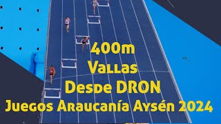 Atletismo 400m vallas femenino  Juegos Binacionales Araucanía Aysén 2024  Coyhaique [upl. by Gaeta]