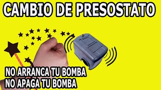 Como Cambiar Presostato De Hidroneumatico Bomba de Agua Facil [upl. by Sherr]