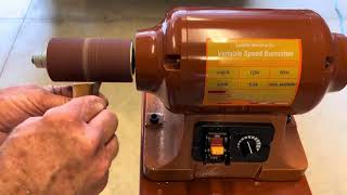 Leather Machine Company Burnisher AssemblyReview InMyBusyLittleShop makersleathersupply1220 [upl. by Anna-Diane]