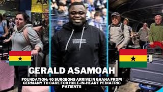 Gerald Asamoah former footballer ⚽ brought over 40 Doctors and nurses 🇩🇪to Ghana [upl. by Recneps165]