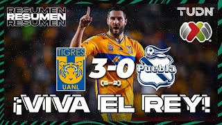 HIGHLIGHTS  Tigres 3 52 0 Puebla  4tos Final  AP2023  TUDN [upl. by Eelik618]