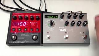 TC Electronic iB Modified Nova Delay ND1 vs Strymon Timeline [upl. by Arodoet]