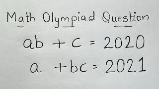 France  Math Olympiad Question  An Algebraic Expression  You should be able to solve this [upl. by Schweitzer290]