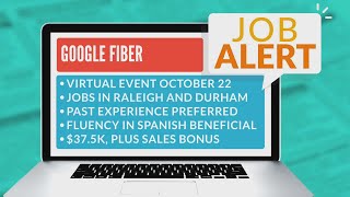 Google Fiber hosting virtual interviews [upl. by Josi]