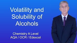 ASLevel Chemistry Alcohols Esters and Carboxylic Acids Part 9 [upl. by Gates]