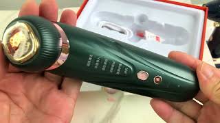 OEM RF Facial Lifting Device EMS Face Lifting Massager 4 in 1 Skin Rejuvenation Tripolar Radio [upl. by Princess955]