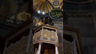 Hagia Sophia Grand Mosque istanbul turkey molanatariqjameel truthandreality Eunoiaz3p 💔💔💔 [upl. by Shiller563]