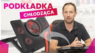 Co zrobić gdy LAPTOP SIĘ GRZEJE Podkładka chłodząca [upl. by Dralliw]