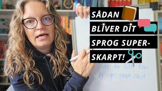 Hvordan bliver dit sprog skarpt [upl. by Aicilana]