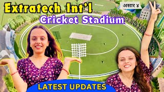 Extratech Oval Intl Cricket Stadium  Tilottama 17  Asar Update  Rupandehi  bikashsonuvlogz [upl. by Venn251]