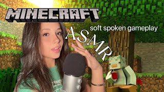 ASMR Soft Spoken Minecraft Lets Play Key Board Noises Mouse Clicking Funny Commentary [upl. by Tien]