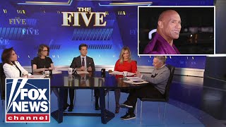 The Five The Rock is refusing to back Biden in 2024 [upl. by Walcott]