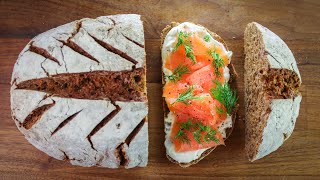 How to Make Easy NoNonsense Rye Bread  Detailed Recipe [upl. by Cori]