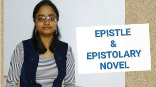 Meanings of EPISTLE amp EPISTOLARY NOVEL [upl. by Nnep524]