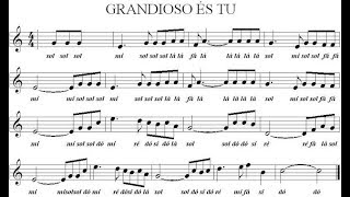 Tutorial  Grandioso És Tu violino [upl. by Nej]