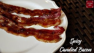 Spicy Candied Bacon  You will never eat bacon the same way again [upl. by Eenel]