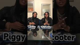 Piggy amp Scooter twins from Indianapolis IN subscribe viralvideo funny suspectchallenge video [upl. by Yspyg270]