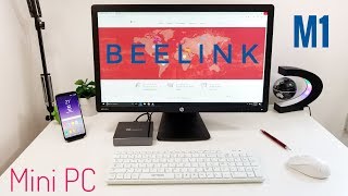 Beelink M1 Mini PC REVIEW  Intel N3450 Windows 10 [upl. by Raine]