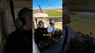 Student pilot impresses instructor [upl. by Trudey]