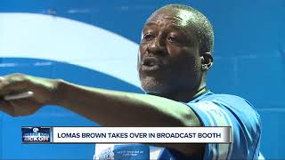 Lomas Brown takes over in the broadcast booth [upl. by Naresh]