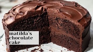 The Viral Matilda Chocolate Cake Recipe by Aimas Channel [upl. by Niltag306]