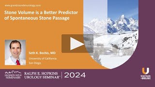 Stone Volume is a Better Predictor of Spontaneous Stone Passage [upl. by Odareg]