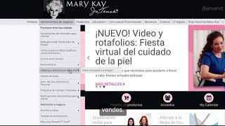 Cómo crear tu página de Mary Kay intouch y conoce todo lo que te ofrece Video oficial [upl. by Seaver]