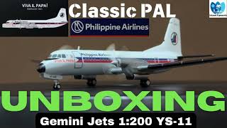 Gemini Jets 1200 PAL YS11 Unboxing [upl. by Eniroc]